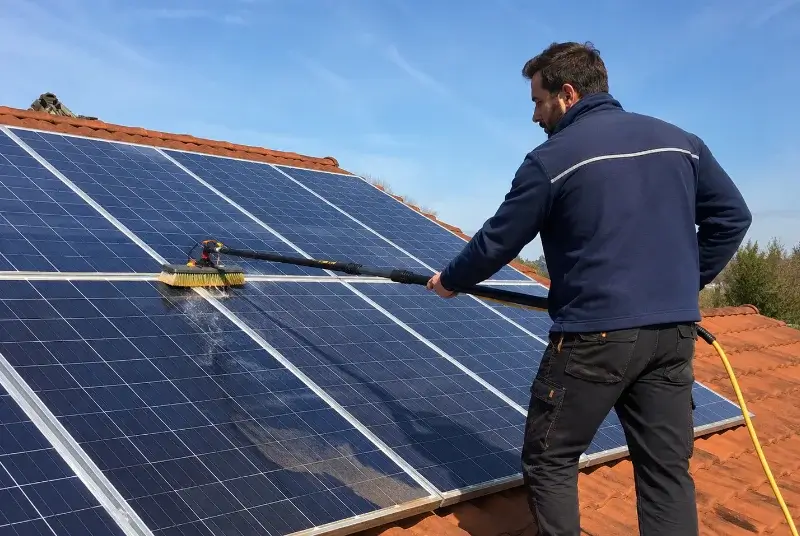 Nettoyage et entretien de panneaux solaires à Entre-deux-Guiers